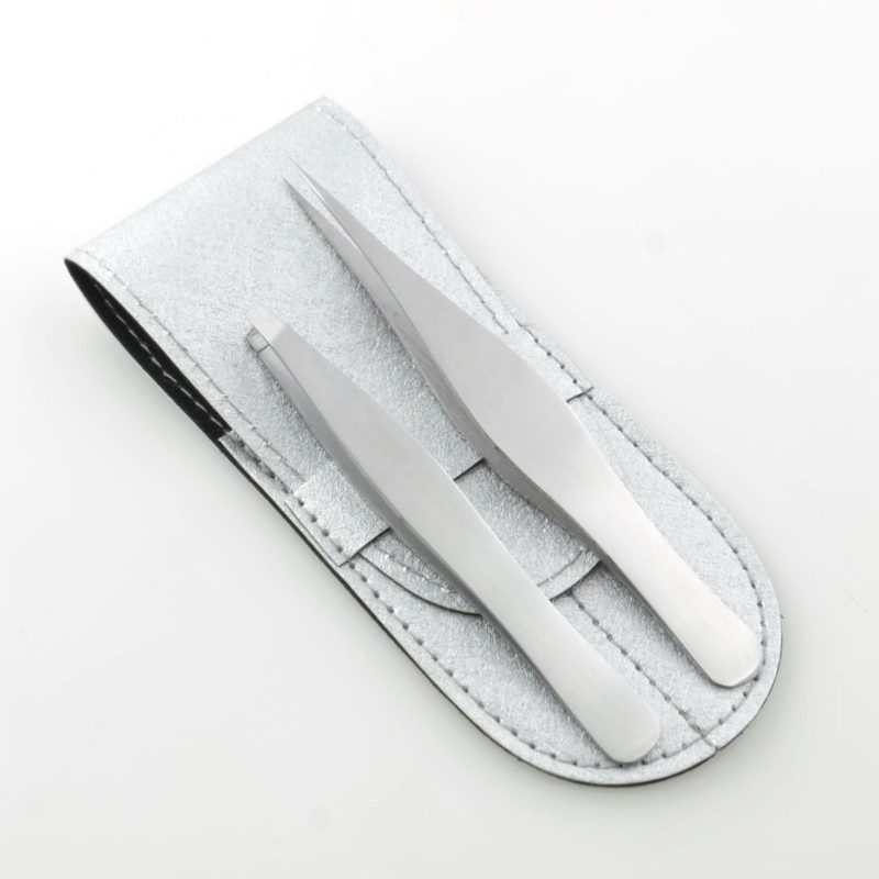 Eyebrow & Splinter Tweezers Set